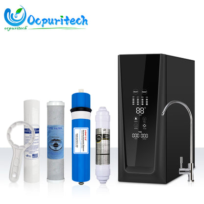 Advanced control panel of RO water purifier for real-time filtration