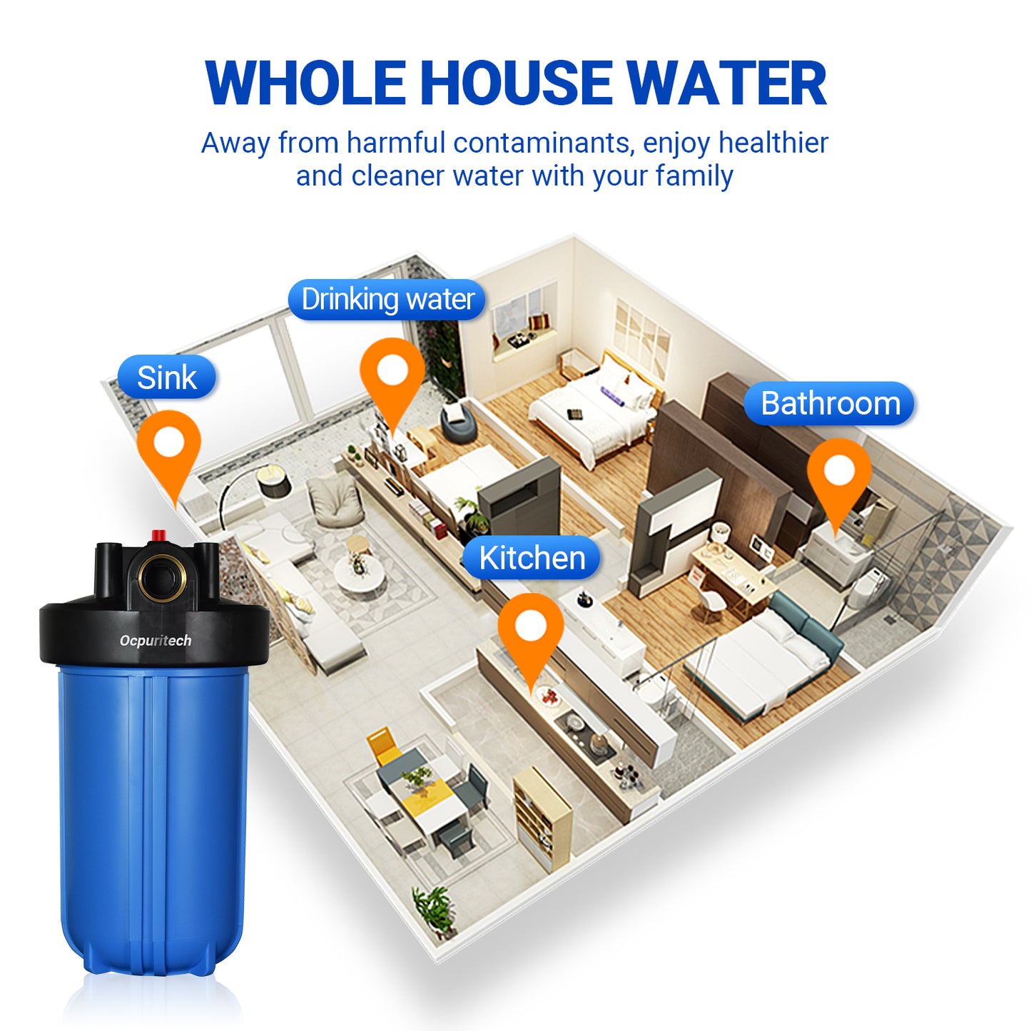 Ocpuritech Whole House Filtration System Overview